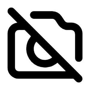 Camera Off Line Icon from Majesticons Line Set