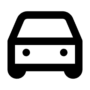 Car Line Icon from Majesticons Line Set
