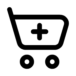 Cart Plus Icon from Mynaui Line Set