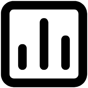 Chart Icon from Unicons Line Set