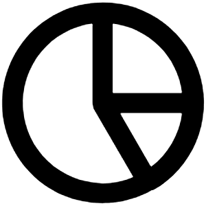 Chart Pie Icon from Unicons Line Set