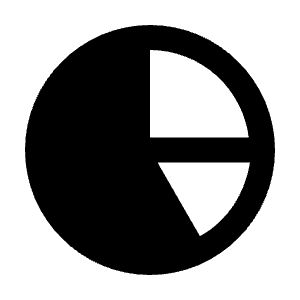 Chart Pie Icon from Unicons Solid Set