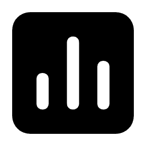 Chart Icon from Unicons Solid Set