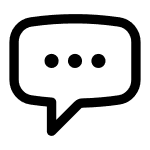 Chat Bubble Left Ellipsis Icon from Heroicons Outline Set