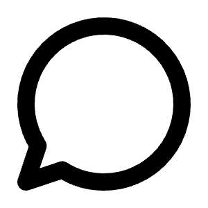 Chat Line Icon from Majesticons Line Set