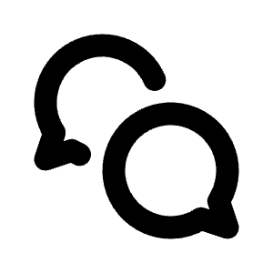 Chats Line Icon from Majesticons Line Set