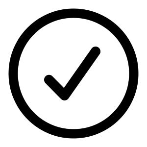 Check Circled Icon from Radix Set
