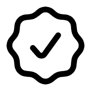 Check Waves Icon from Mynaui Line Set