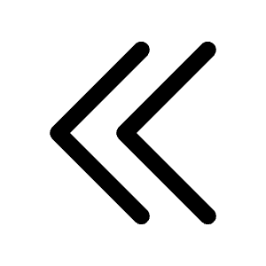 Chevron Double Left Icon from Heroicons Outline Set