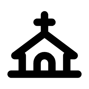 Church Line Icon from Majesticons Line Set