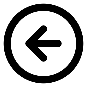 Circle Arrow Left Icon from Lucide Line Set