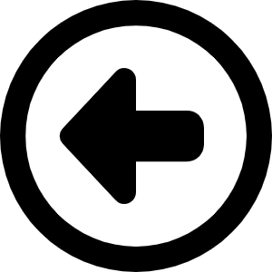 Circle Left Icon from Font Awesome Regular Set
