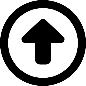 Circle Up Icon from Font Awesome Regular Set