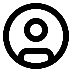 Circle User Icon from Lucide Line Set
