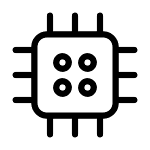 Circuit Icon from Unicons Thinline Set