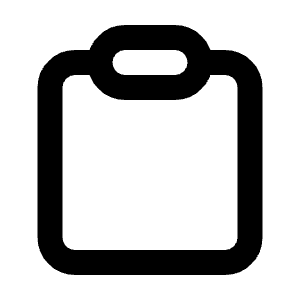 Clipboard Line Icon from Majesticons Line Set