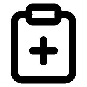 Clipboard Plus Icon from Lucide Line Set