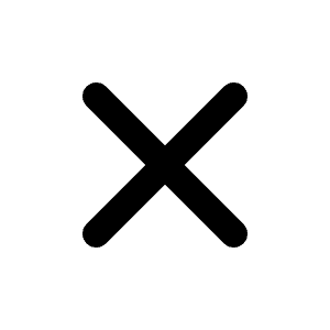 Close Line Icon from Majesticons Line Set