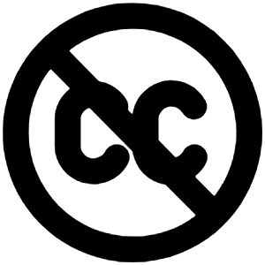 Closed Captioning Slash Icon from Unicons Line Set