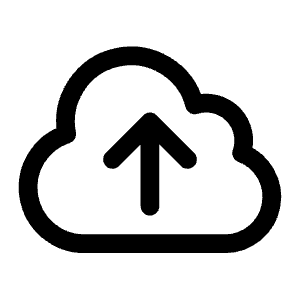 Cloud Arrow Up Icon from Heroicons Outline Set