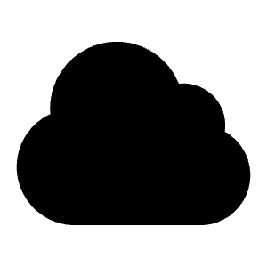 Cloud Icon from Heroicons Solid Set