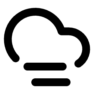 Cloud Fog Icon from Lucide Line Set