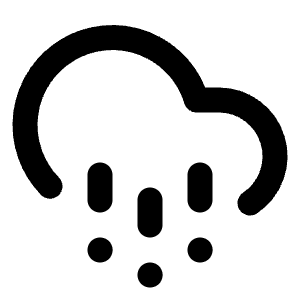 Cloud Hail Icon from Lucide Line Set