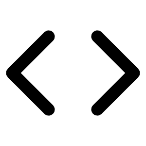 Code Icon from Feather Set