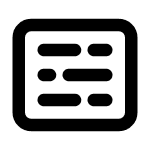 Code Block Line Icon from Majesticons Line Set