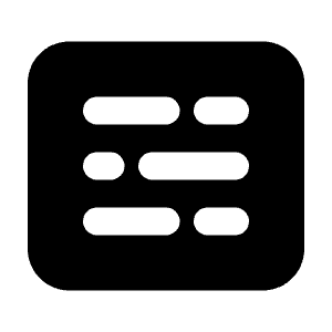 Code Block Icon from Majesticons Solid Set