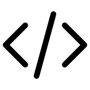 Code Bracket Icon from Heroicons Outline Set