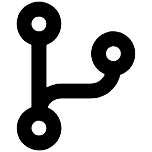 Code Branch Icon from Unicons Line Set