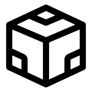 Codesandbox Logo Icon from Radix Set