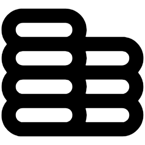 Coins Icon from Unicons Line Set