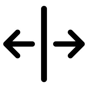 Column Spacing Icon from Radix Set