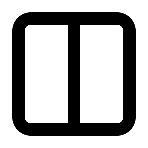 Columns 2 Icon from Lucide Line Set