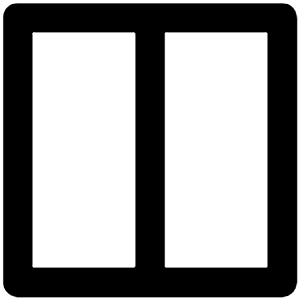 Columns Icon from Unicons Line Set