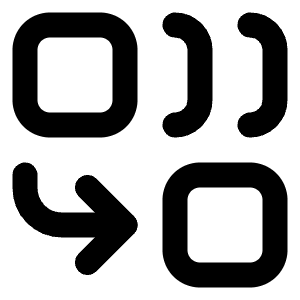 Combine Icon from Lucide Line Set