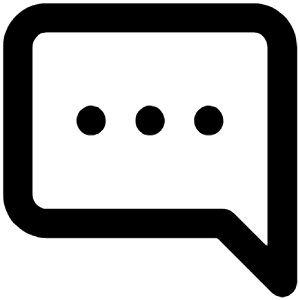 Comment Alt Dots Icon from Unicons Line Set