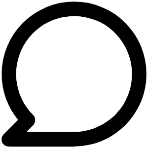 Comment Icon from Unicons Line Set