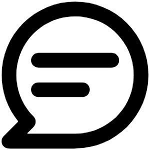 Comment Lines Icon from Unicons Line Set