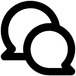 Comments Icon from Unicons Line Set