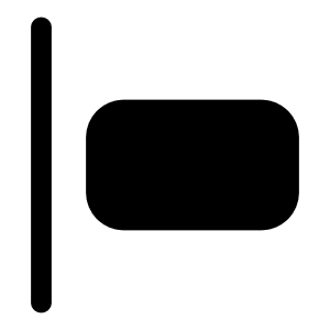 Comp Align Left Icon from Iconoir Solid Set
