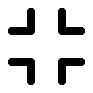 Compress Icon from Unicons Solid Set