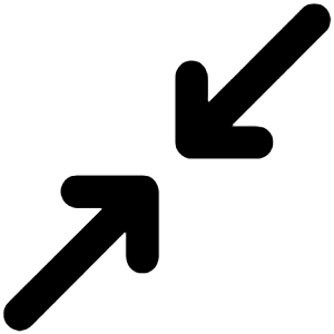 Compress Alt Icon from Unicons Line Set