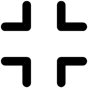 Compress Icon from Unicons Line Set