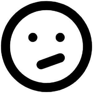 Confused Icon from Unicons Line Set