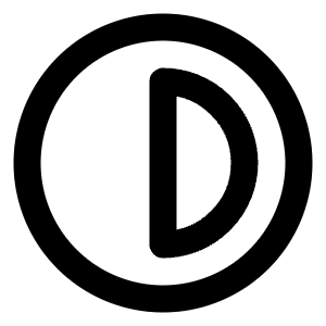 Contrast Icon from Lucide Line Set