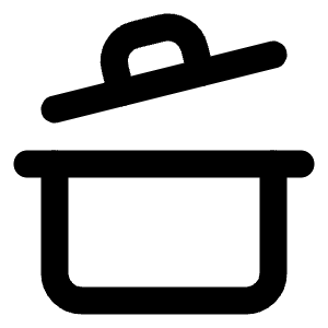 Cooking Pot Icon from Lucide Line Set