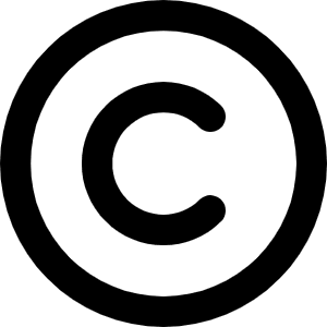 Copyright Icon from Font Awesome Regular Set